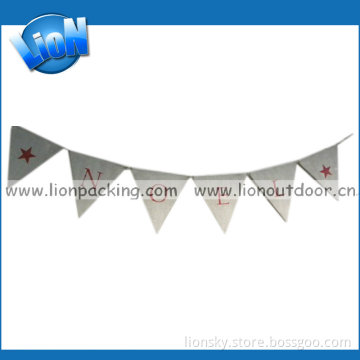 Burlap Christmas Banner